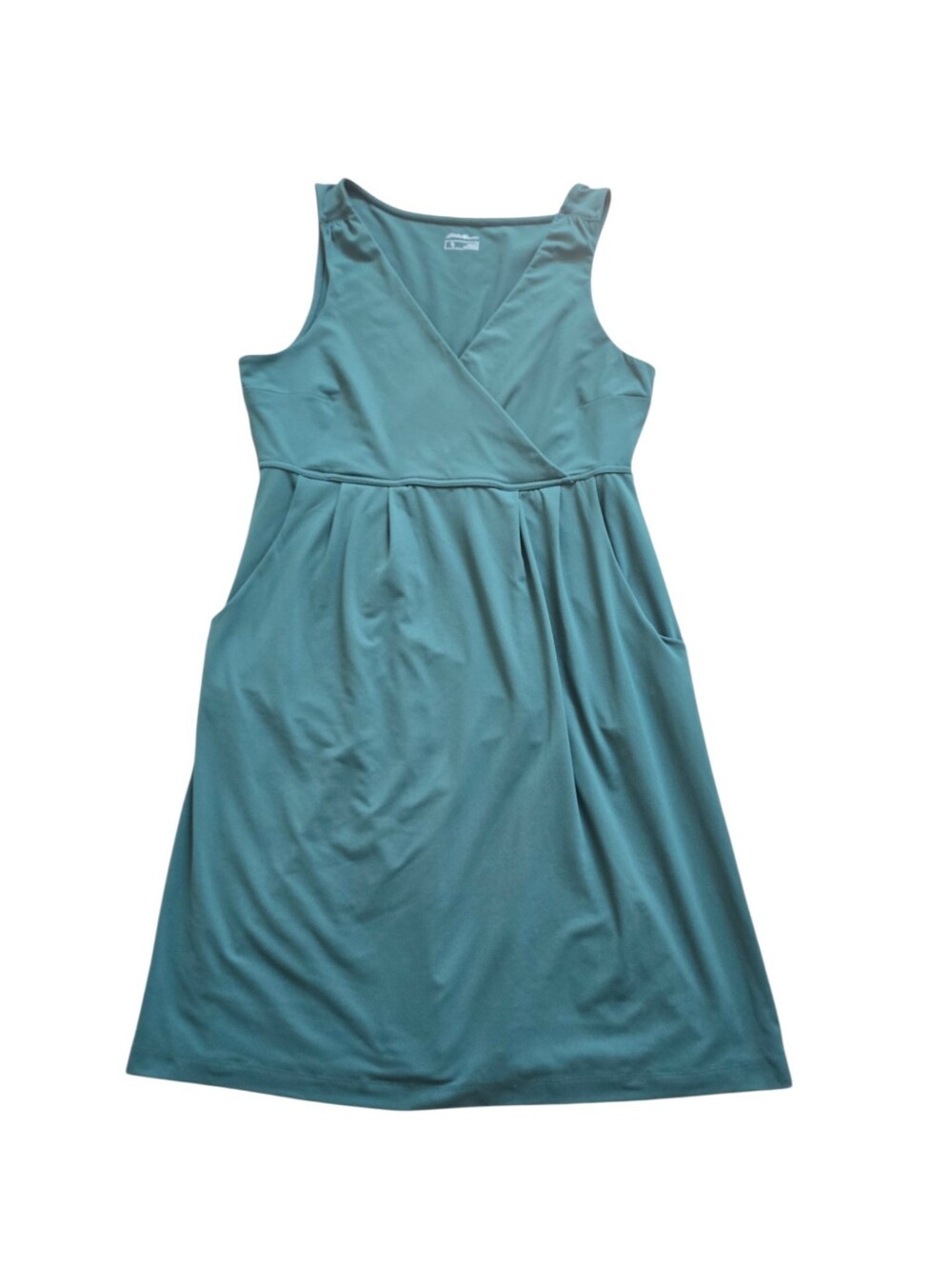 Eddie Bauer Women's Aster Sleeveless Empire-Waist Dress, Size L